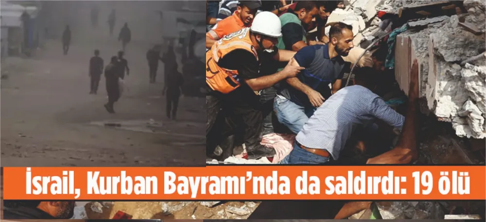 İSRAİL, SOYKIRIM YAPIYOR!