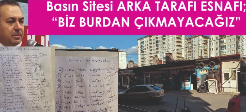 İMZA TOPLADILAR!