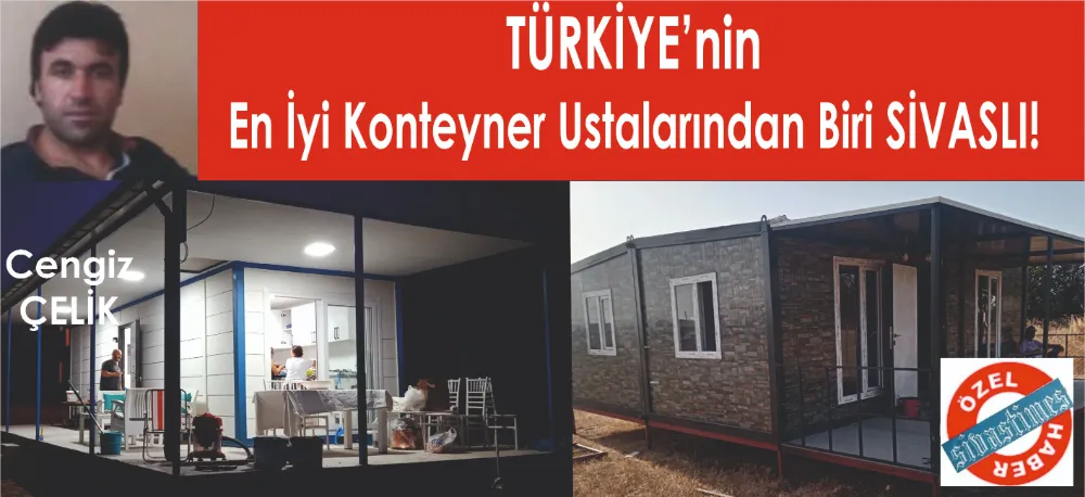 EN MODERN KONTEYNERLERİ YAPIYOR!