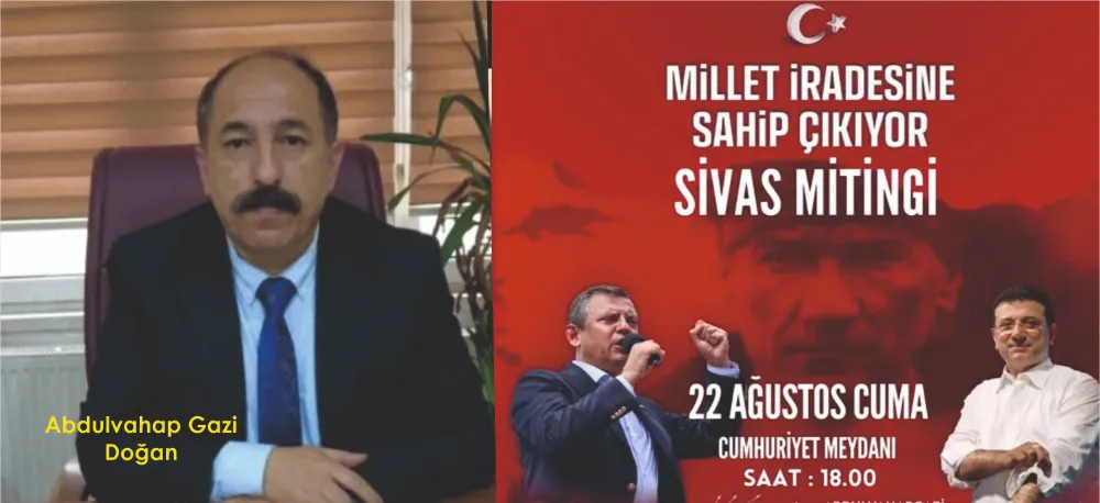 SİVAS MİTİNGİNE HAZIRLANIYORLAR!