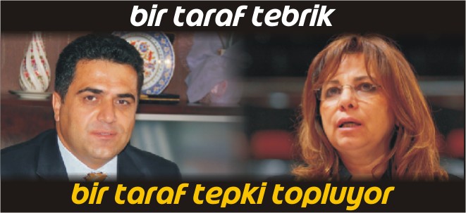 BİR TARAF TEBRİK BİR TARAF TEPKİ TOPLUYOR