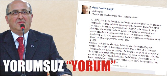 YORUMSUZ YORUM!