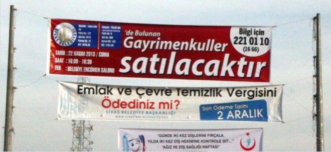 SİVAS GİDERAYAK SATILIYOR