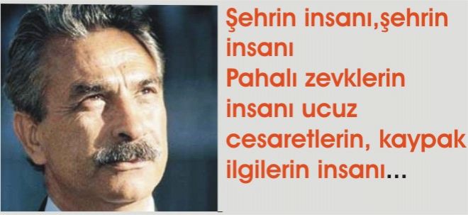 Şehrin İnsanı...