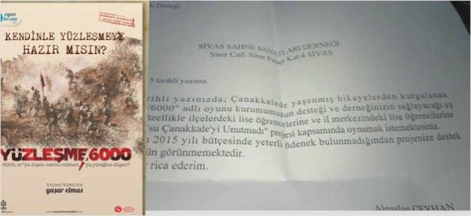 Çanakkale Direniyor Sivas Uyuyor